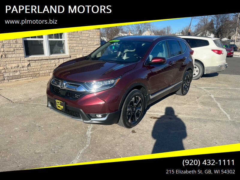 2018 Honda CR-V for sale at PAPERLAND MOTORS in Green Bay WI