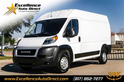 2021 RAM ProMaster for sale at Excellence Auto Direct in Euless TX