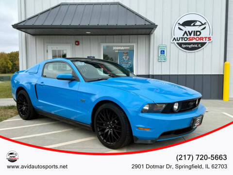 2010 Ford Mustang for sale at AVID AUTOSPORTS in Springfield IL