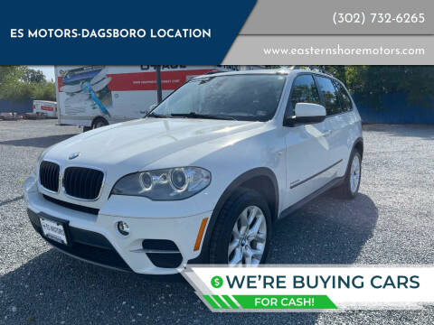 2013 BMW X5 for sale at ES Motors-DAGSBORO location in Dagsboro DE