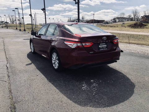 2018 Toyota Camry for sale at Browns Sales & Service in Hawesville KY