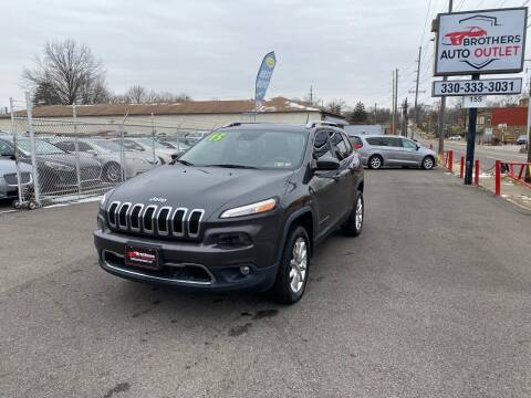 2015 Jeep Cherokee for sale at Brothers Auto Group - Brothers Auto Outlet in Youngstown OH