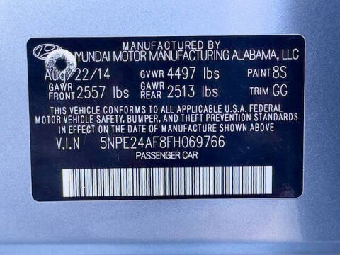 2015 Hyundai Sonata SE