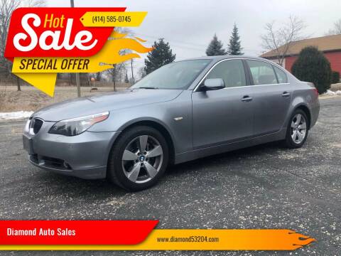2007 BMW 5 Series for sale at DIAMOND AUTO SALES LLC in Milwaukee WI