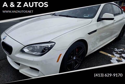 2015 BMW 6 Series for sale at A & Z AUTOS in Westfield MA