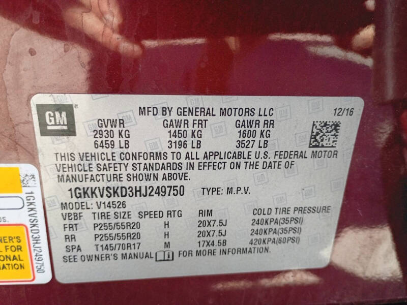 2017 GMC Acadia Limited