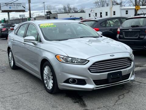 2013 Ford Fusion Energi for sale at MetroWest Auto Sales in Worcester MA
