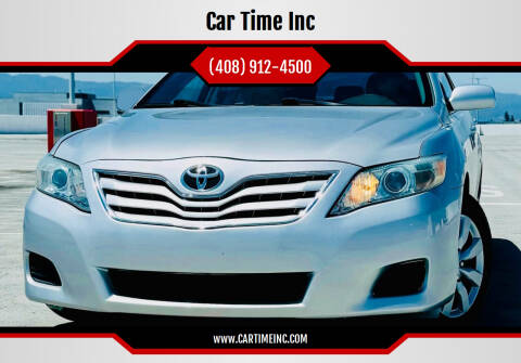 2011 Toyota Camry for sale at Car Time Inc in San Jose CA