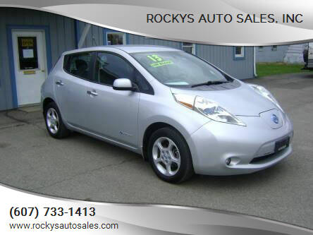 2013 Nissan LEAF for sale at Rockys Auto Sales, Inc in Elmira NY