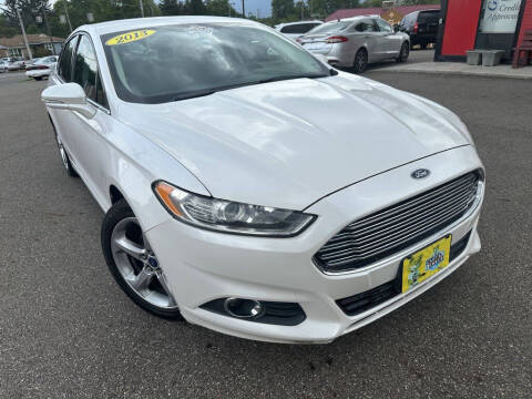 2013 Ford Fusion for sale at 4 Wheels Premium Pre-Owned Vehicles in Youngstown OH