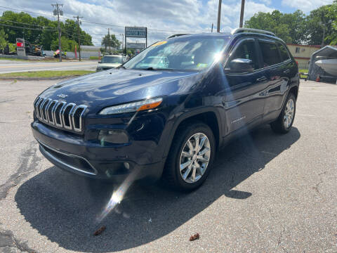 2016 Jeep Cherokee for sale at USA Auto Sales in Leominster MA