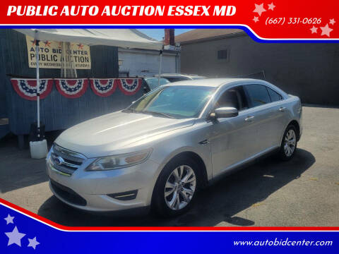 2011 Ford Taurus for sale at PUBLIC AUTO AUCTION ESSEX MD in Essex MD