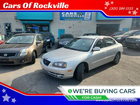 2005 Hyundai Elantra for sale at Cars Of Rockville in Rockville MD