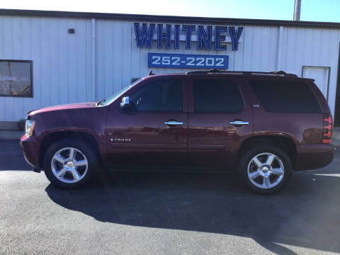 2008 Chevrolet Tahoe for sale at Whitney Motor Company in Duncan OK