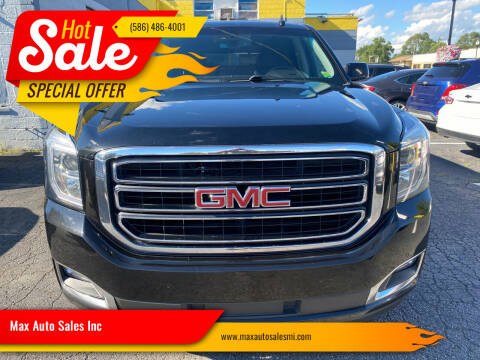 2018 GMC Yukon for sale at Max Auto Sales Inc in Warren MI