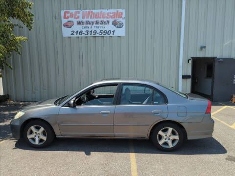 2004 Honda Civic for sale at C & C Wholesale in Cleveland OH