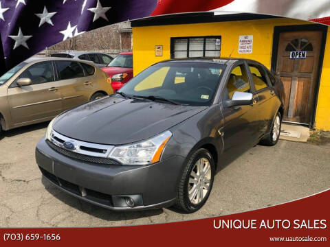 2009 Ford Focus for sale at Unique Auto Sales in Marshall VA
