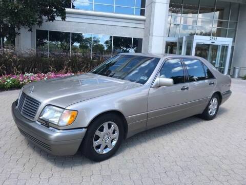1995 Mercedes-Benz S-Class for sale at ACTION CAR EXCHANGE in Dallas TX