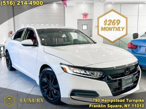2019 Honda Accord for sale at LUXURY MOTOR CLUB in Franklin Square NY