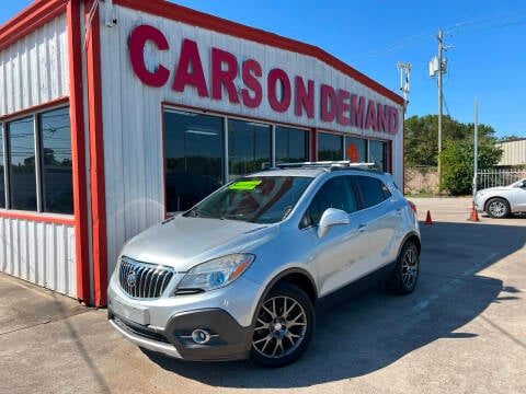 2016 Buick Encore for sale at Cars On Demand 2 in Pasadena TX