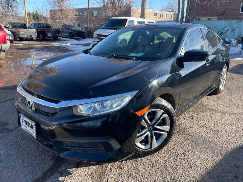 2016 Honda Civic for sale at PR1ME Auto Sales in Denver CO