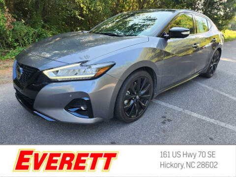2021 Nissan Maxima for sale at Everett Chevrolet Buick GMC in Hickory NC