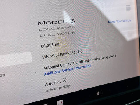 2019 Tesla Model 3 Long Range