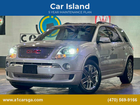 2011 GMC Acadia for sale at Car Island in Duluth GA