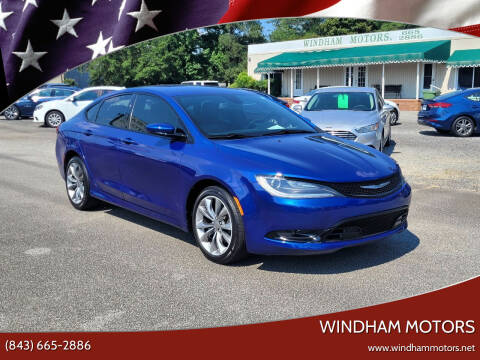 2015 Chrysler 200 for sale at Windham Motors in Florence SC