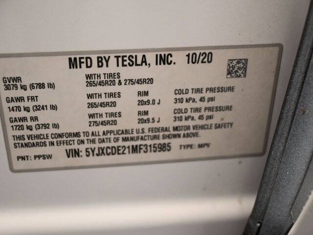 2021 Tesla Model X Long Range Plus