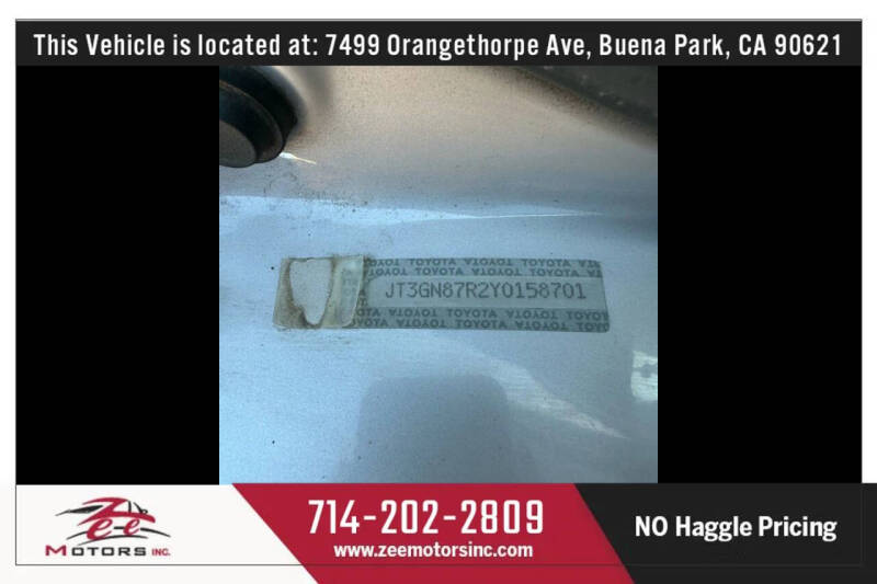 2000 Toyota 4Runner Limited