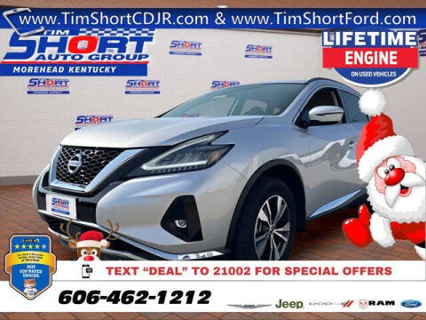 2021 Nissan Murano for sale at Tim Short Chrysler Dodge Jeep RAM Ford of Morehead in Morehead KY