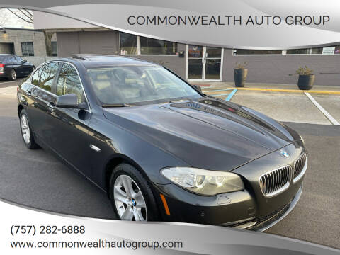 2013 BMW 5 Series for sale at Commonwealth Auto Group in Virginia Beach VA