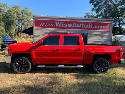 2017 Chevrolet Silverado 1500 for sale at WISE AUTO SALES in Ocala FL