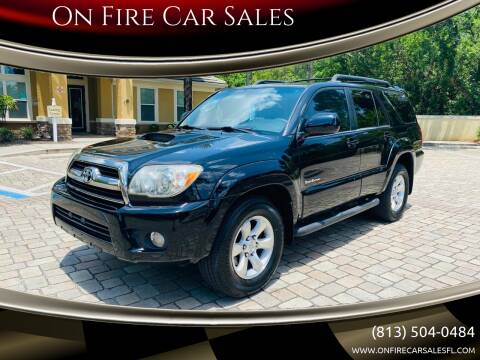 2009 Toyota 4Runner for sale at On Fire Car Sales in Tampa FL