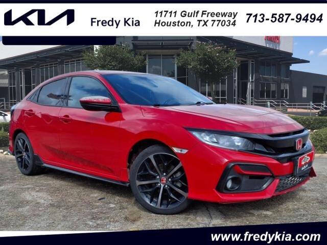 2020 Honda Civic for sale at Fredy Cars on West 43rd in Houston TX