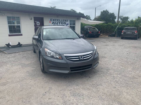 2012 Honda Accord for sale at Excellent Autos of Orlando in Orlando FL