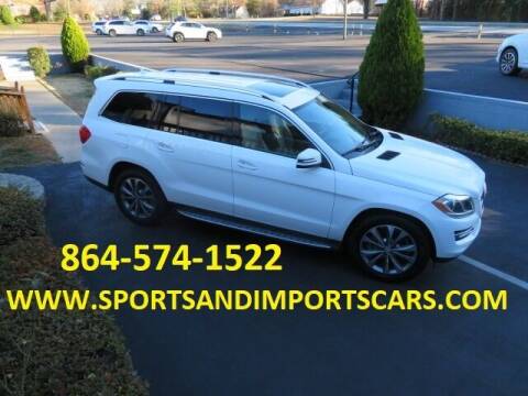 2015 Mercedes-Benz GL-Class for sale at Sports & Imports INC in Spartanburg SC