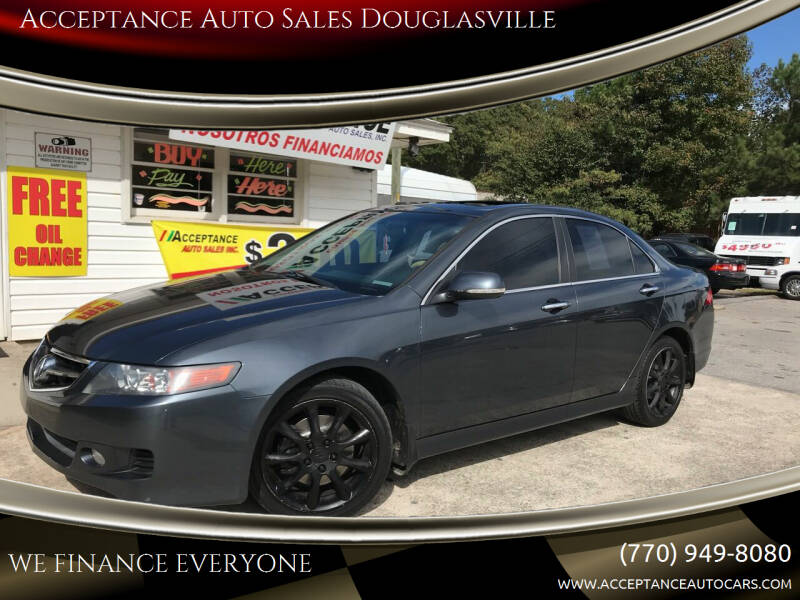 2006 Acura TSX for sale at Acceptance Auto Sales Douglasville in Douglasville GA