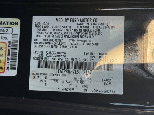 2020 Ford Mustang EcoBoost Premium