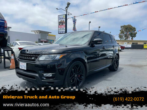 2015 Land Rover Range Rover Sport for sale at Rivieras Truck and Auto Group in Chula Vista CA