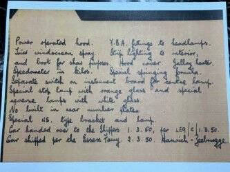 1950 Bentley Mark VI