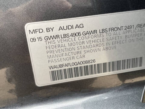 2016 Audi A4 2.0T quattro Premium