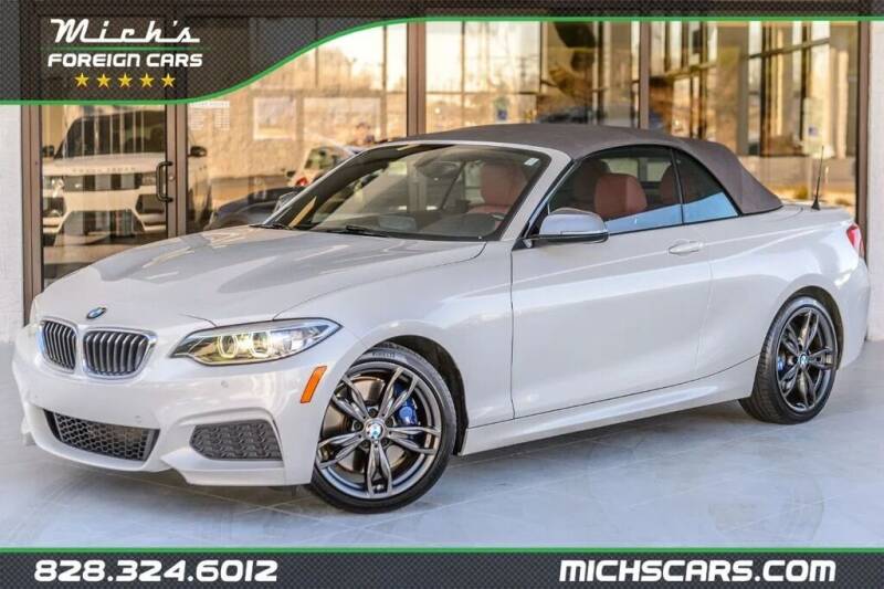 2017 BMW 2 Series for sale at Mich's Foreign Cars in Hickory NC
