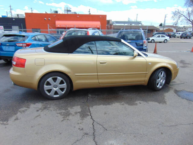 2003 Audi A4 for sale at Avalanche Auto Sales in Denver, CO