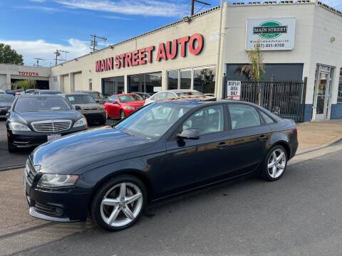 2012 Audi A4 for sale at Main Street Auto in Vallejo CA