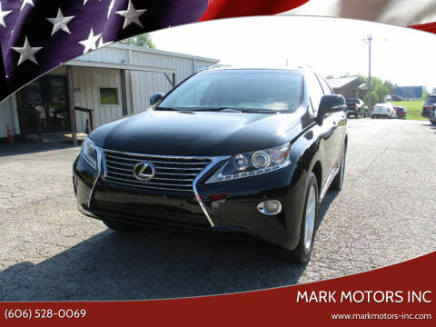 2013 Lexus RX 350 for sale at Mark Motors Inc in Gray KY