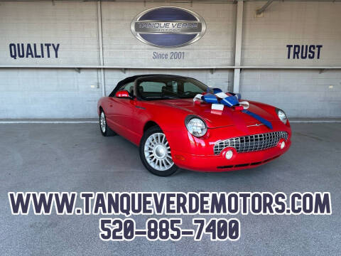 2004 Ford Thunderbird for sale at TANQUE VERDE MOTORS in Tucson AZ