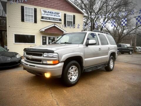 2006 Chevrolet Tahoe for sale at Unique LA Motor Sales LLC in Byrnes Mill MO