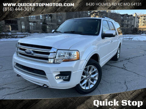 2017 Ford Expedition EL for sale at Quick Stop Motors in Kansas City MO